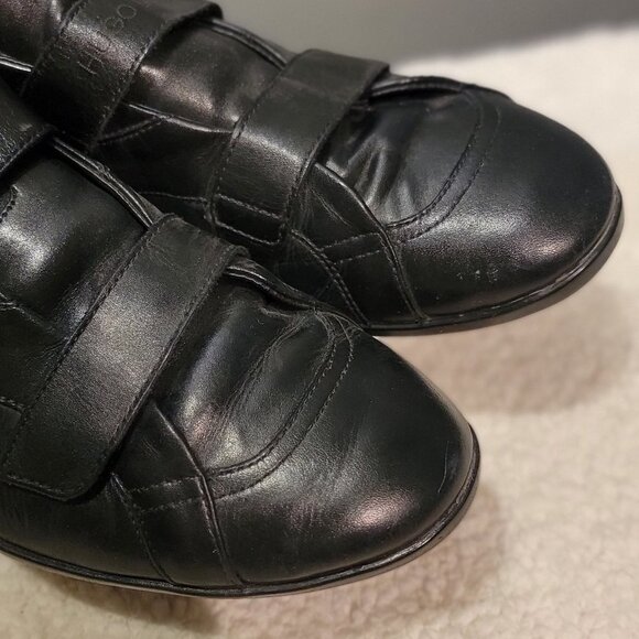 Boss By Hugo Boss Mens Black Leather Shoes - Picture 3 of 16